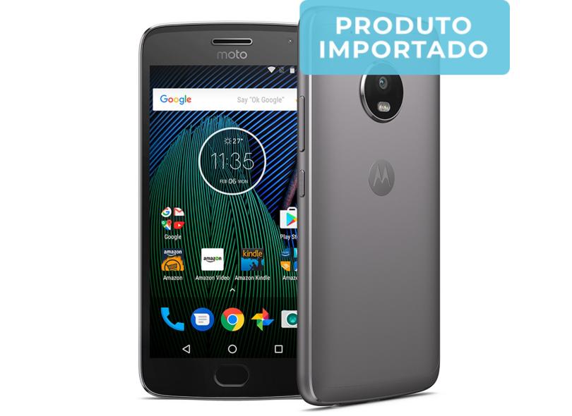 Smartphone Motorola Moto G G5 Plus XT1681 Importado 32GB 12,0 MP 2 Chips Android 7.0 (Nougat) 3G 4G Wi-Fi
