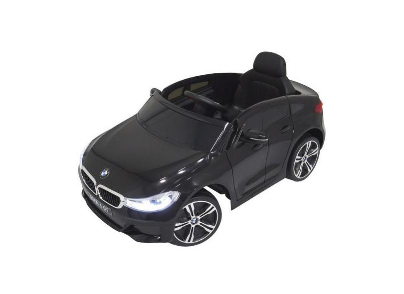 Mini Carro Elétrico Infantil 12V Bmw 6 Gt Controle Remoto Criança Brin