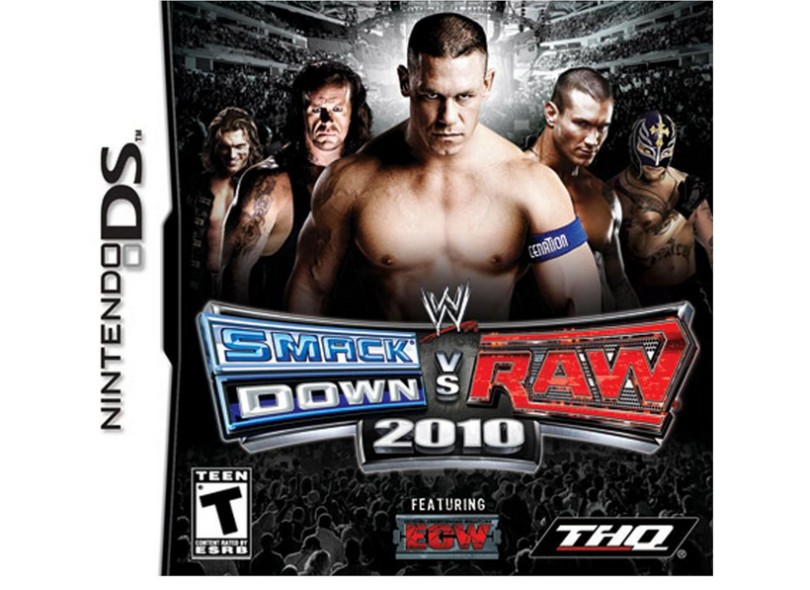 Jogo WWE Smackdown vs. Raw 2010 THQ NDS