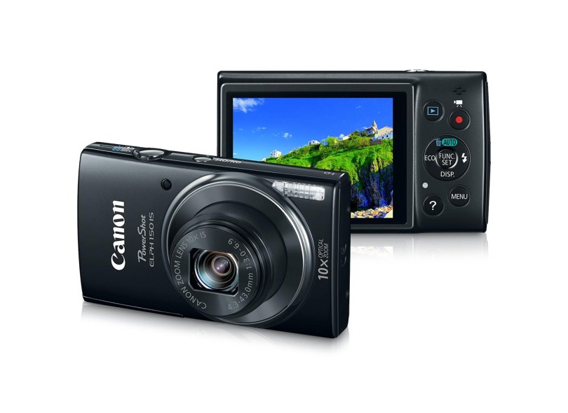 Câmera Digital Canon PowerShot 20 MP HD ELPH 150 IS