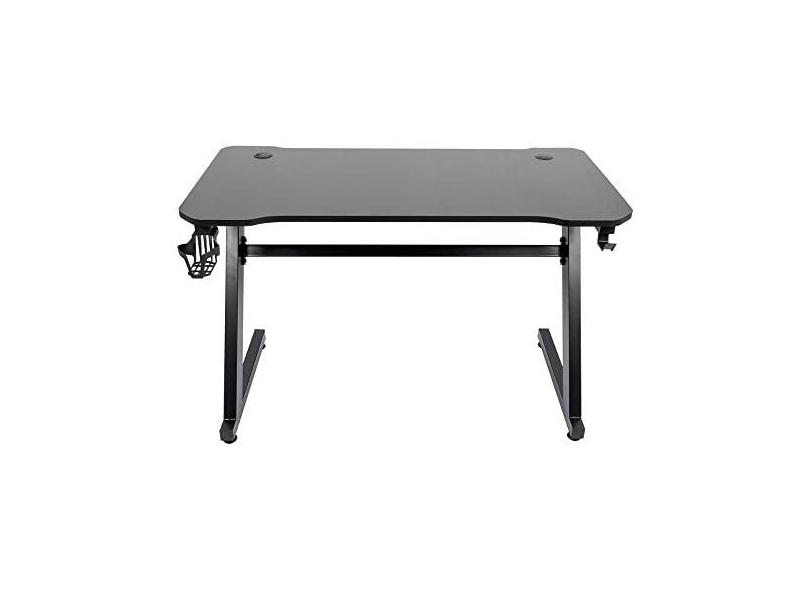 Mesa Gamer Pelegrin Pel-002p Preta Metal e Mdf