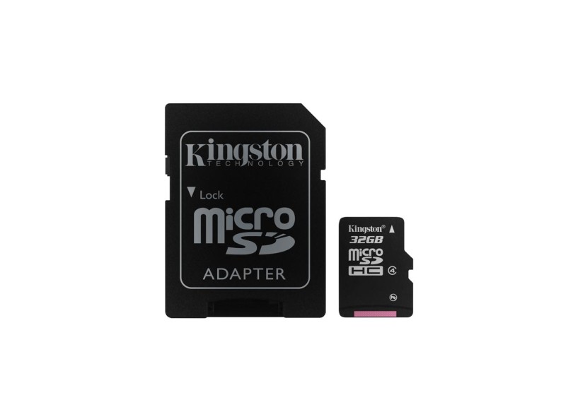 Cartão de Memória Micro SDCH Kingston 32 GB SDC4/32GB