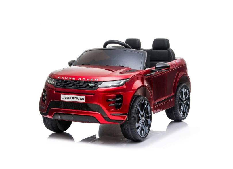 Mini Carro Elétrico Infantil Criança 12V Land Rover Evoque Controle Remoto Vermelho Brinqway BW-128