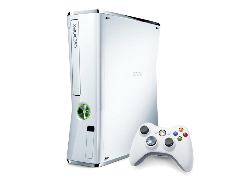 Microsoft - Xbox 360 Branco Na Caixa - Magic Domain - Mais de 10