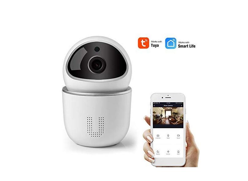 Home Security WIFI Câmera 1080P Câmera IP sem fio Monitor de bebê com ...