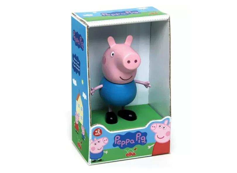 Boneca Peppa Pig George Elka