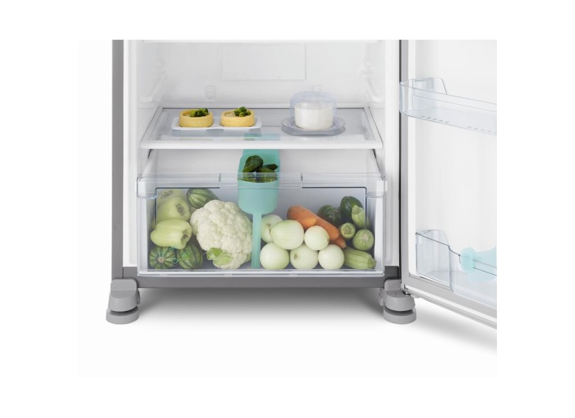 Geladeira Consul Bem Estar Frost Free Duplex 437 Litros Inox CRM50AR
