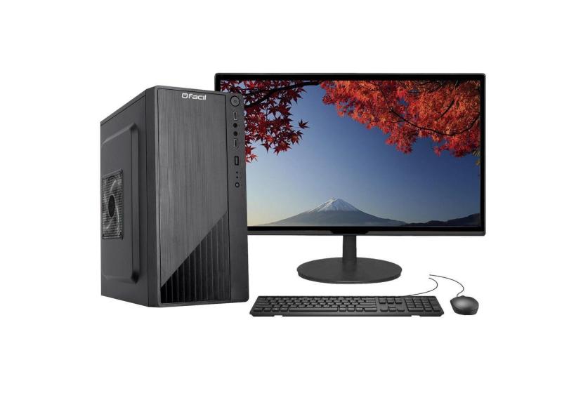 Computador Completo Fácil Intel Core I3 8Gb Ssd 240Gb