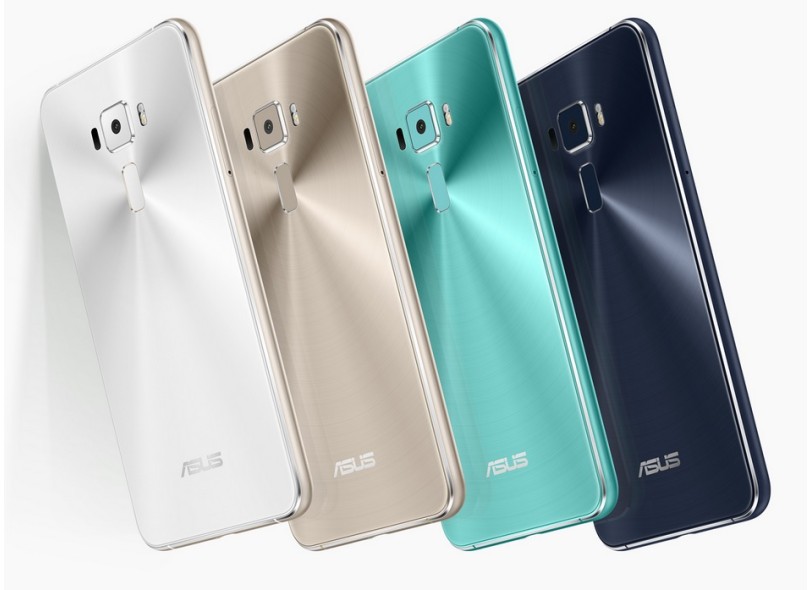 Smartphone Asus ZenFone 3 Leitor Biométrico Acelerômetro Giroscópio 16,0 MP 2 Chips 32GB 3G 4G Wi-Fi