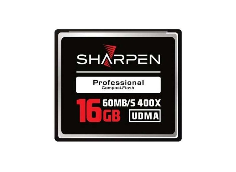 Cartão de Memória Compact Flash Sharpen 16 GB UDMA