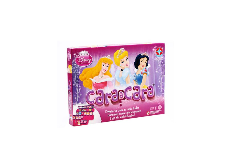 Jogo Cara a Cara Princesas Disney Estrela em Promoção é no Buscapé