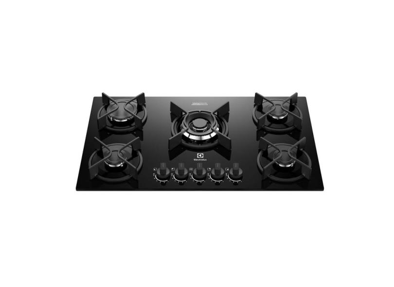 Cooktop Electrolux Experience KE5GC 5 Bocas Acendimento Superautomático