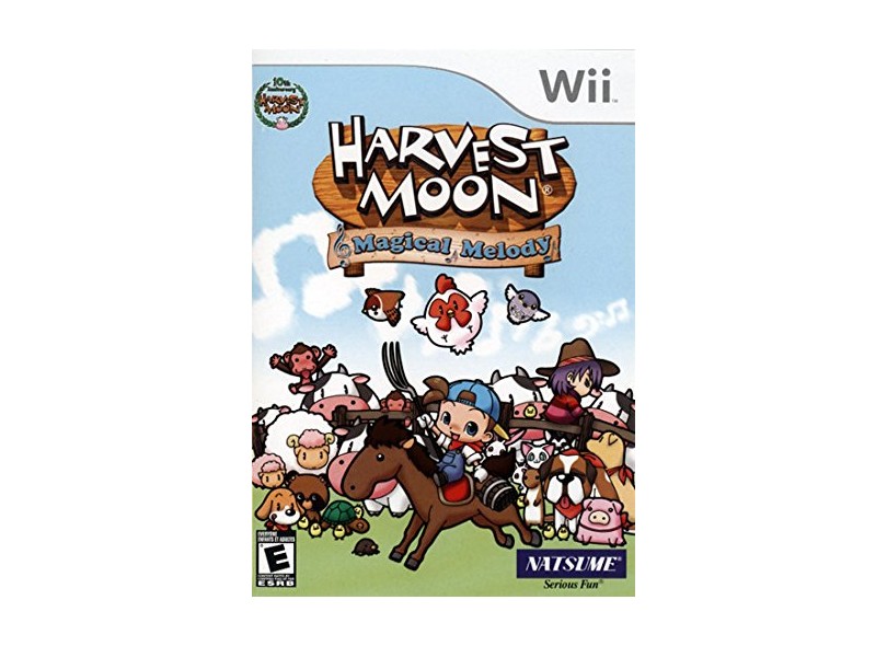 Jogo Harvest Moon: Magical Melody Wii Natsume
