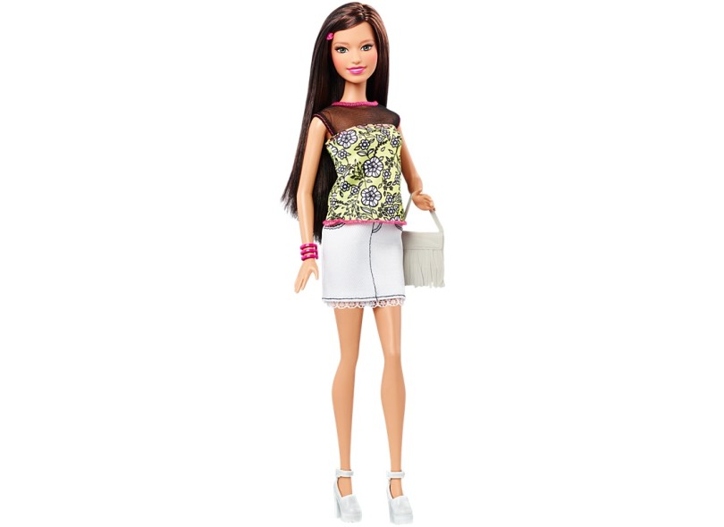 Boneca Barbie Fashionistas Raquelle CLN62 Mattel