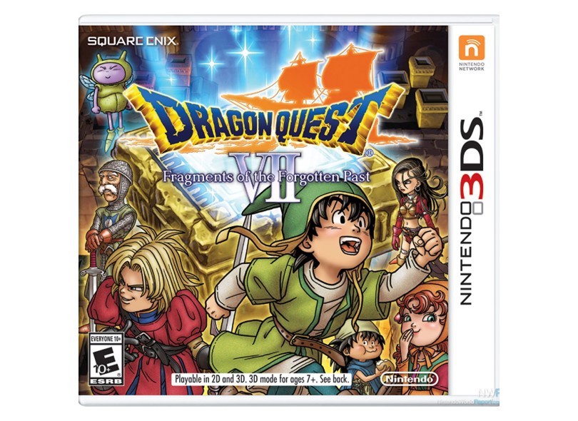 Jogo Dragon Quest VII Fragments of the Forgotten Past Square Enix Nintendo 3DS