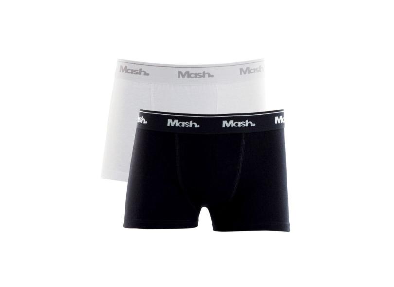 Kit 2 cuecas Calvin Klein Trunk/Boxer Preta e Cinza elastano - M em  Promoção na Americanas