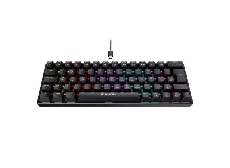 Teclado Gamer Mecânico Fortrek Gravity 65 Compact Switch
