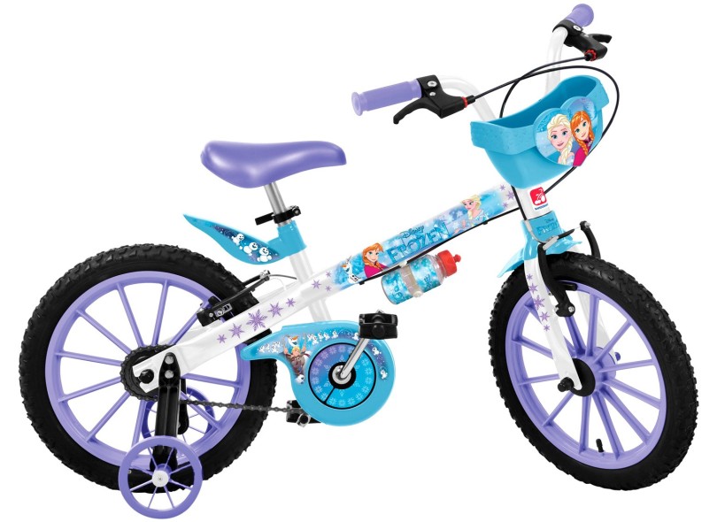 Bicicleta Bandeirante Frozen Aro 16 V-Brake 2499