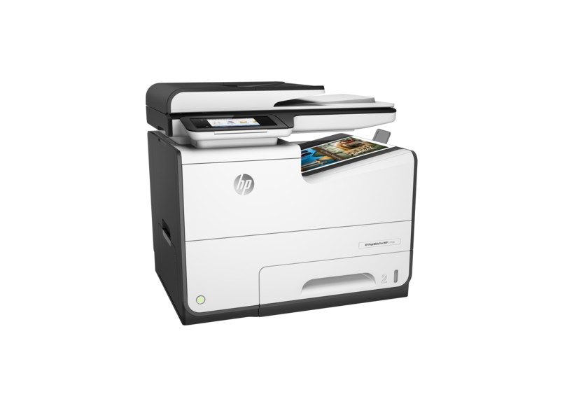 Impressora HP PageWide Pro MFP-577DW Jato de Tinta Colorida Sem Fio