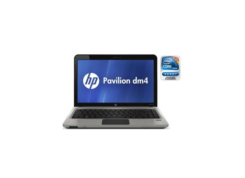 Notebook HP Pavilion DM4-2055BR 3GB HD500GB Windows 7
