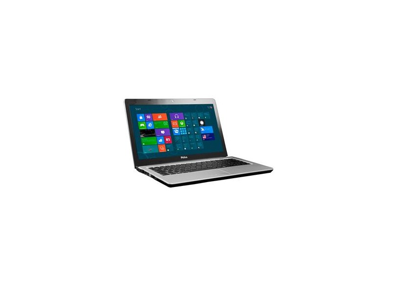Notebook Philco AMD Dual Core 2 GB 320 GB LED 14" Windows 8