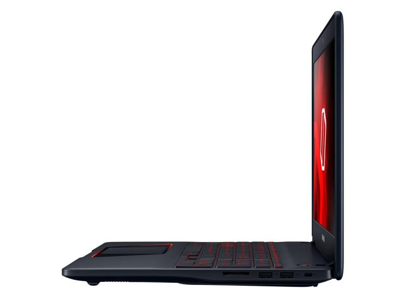Notebook Samsung Odyssey Intel Core i7 7700HQ 7ª Geração 8 GB de RAM 1024 GB 256.0 GB 15.6 " GeForce GTX 1050 Ti Windows 10 NP800G5H