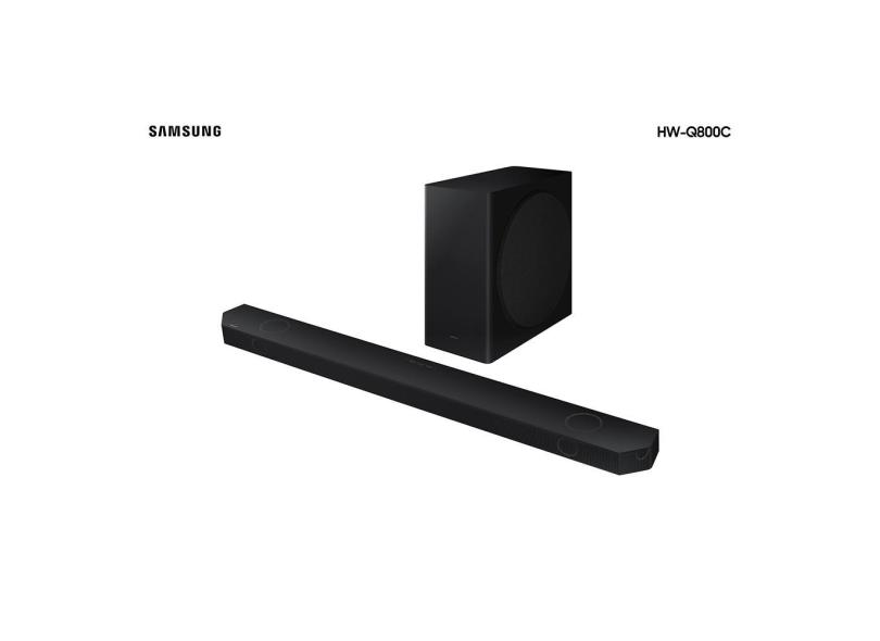 Home Theater Soundbar Samsung 360 W 5.1.2 Canais 2 HDMI HW-Q800C