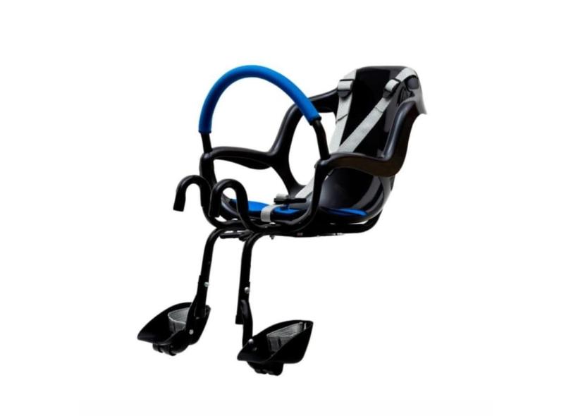 Cadeira bicicleta dianteira frontal bike freebike preto