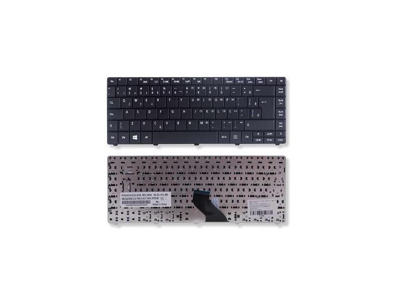Teclado para Notebook bringIT compatível com Acer AEZQ1600010 ABNT2, P