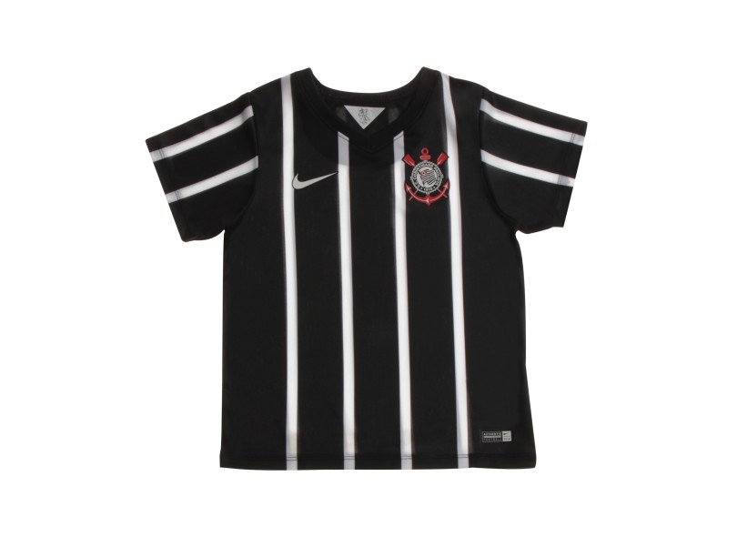 Camisa Torcedor Corinthians II 2014 Infantil sem Número Nike