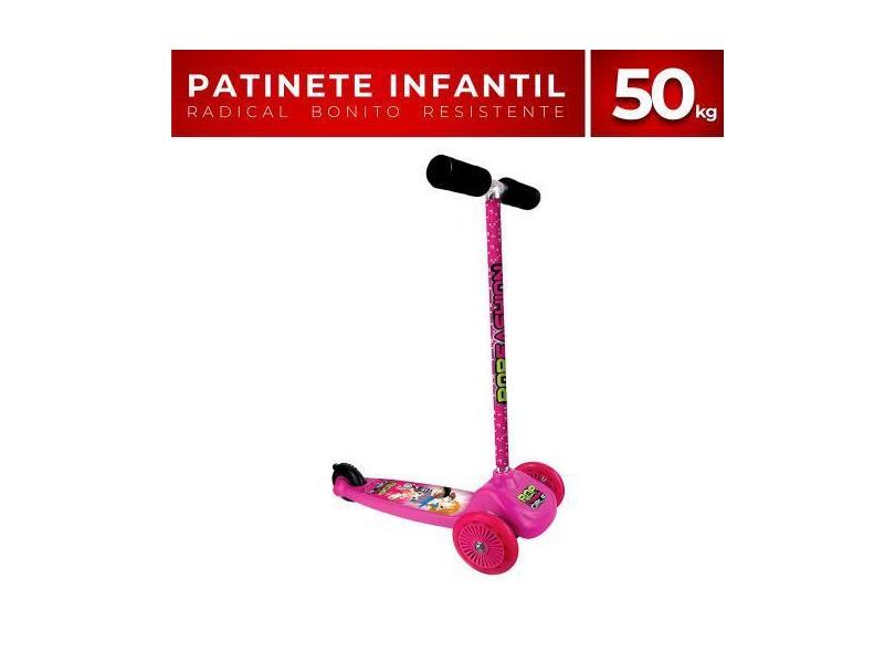 Patinete Infantil 3 Rodas Radical P/ Crianças Até 50Kg Fenix - Fenix B