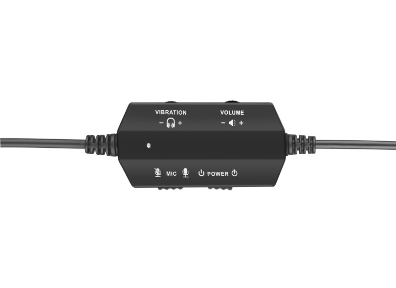 Headset com Microfone Controle de Volume Multilaser HP094
