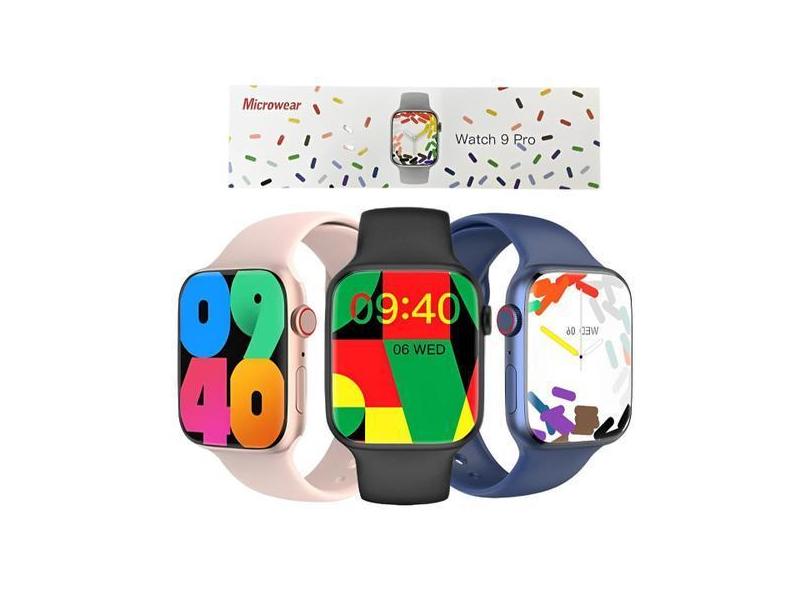 Smartwatch 9 Pro Lançamento 2024 Compativel Com Iphone Samsung E Lg 47