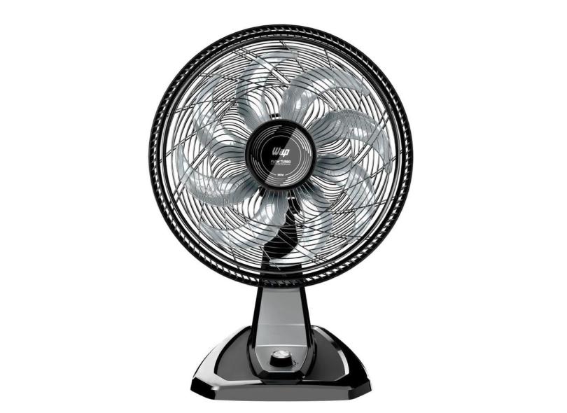 Ventilador 2 em 1 Wap Flow Turbo de Mesa Parede 180w 8 Pás Silencioso Econômico 50cm 3 Velocidades Wap