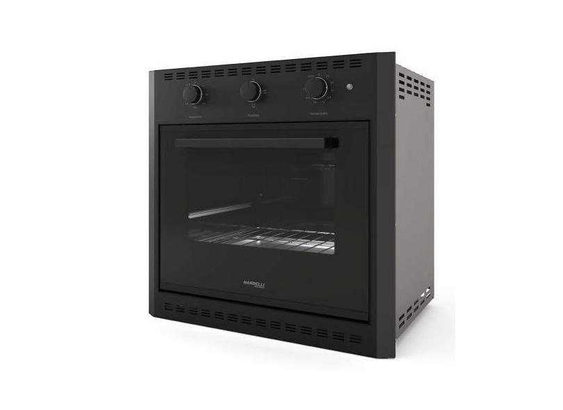 Forno Elétrico de Embutir 60 Litros Nardelli Black E60, Preto, 220V
