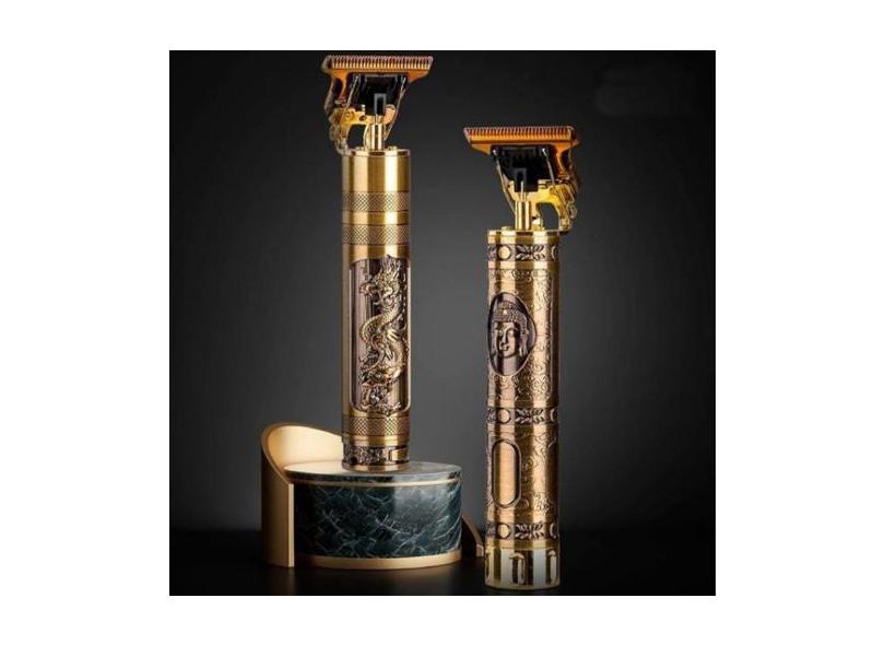 Barbeador Acabamento Barba Modelo Vintage T9 Profissional - Phoenix