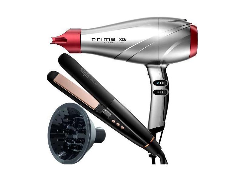 Secador De Cabelo Gama Italy 2300W Profissional Quente Frio Prime Difu