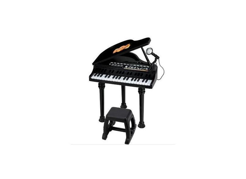 Piano Sinfonia Musical Preto Eletronico Winfun 2045 - Win Fun