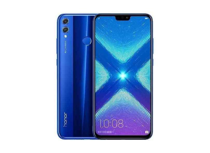 Smartphone Huawei Honor 8X 64GB Câmera Dupla 2 Chips Android 9.0 (Pie)