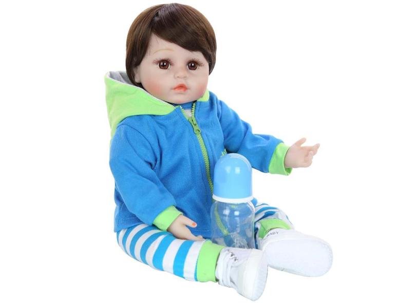 Boneca Bebe Reborn Laura Baby Rafael em Promoção é no Buscapé