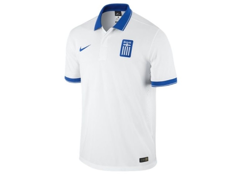 Camisa Jogo Grécia I 2014 sem Número Nike
