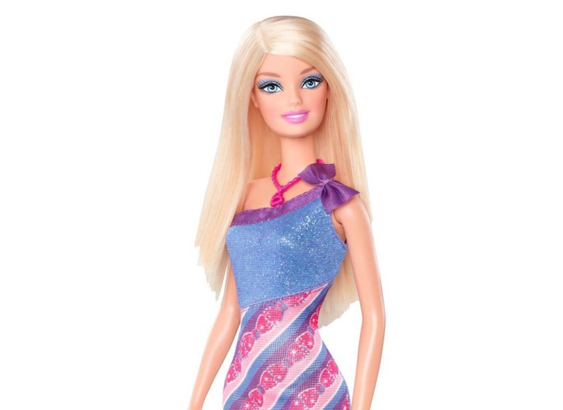 Boneca Barbie Fashion and Beauty com Anel Menina Loira Mattel