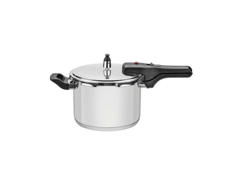Panela De Pressao 20Cm 4,5L Brava Aco Fundo Triplo Tramontina 62416200