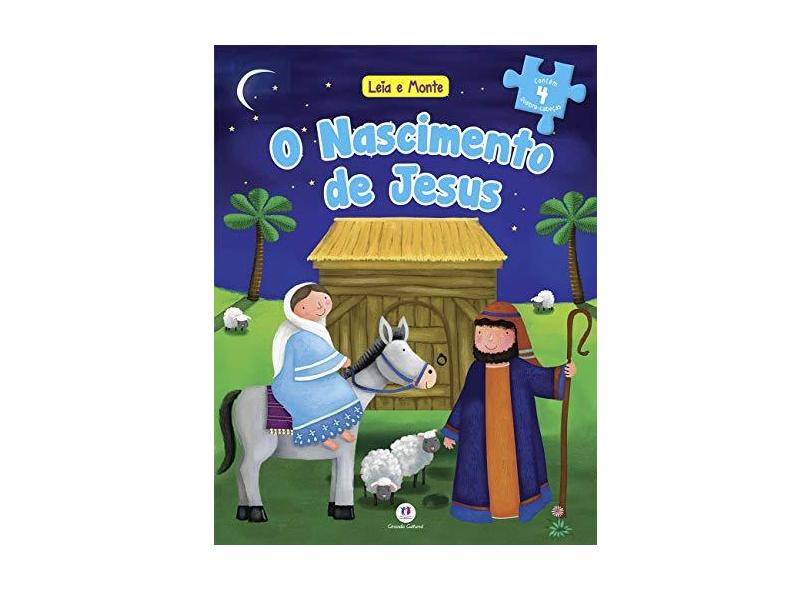 O Nascimento de Jesus - Col. Leia e Monte - Cultural, Ciranda - 9788538064527