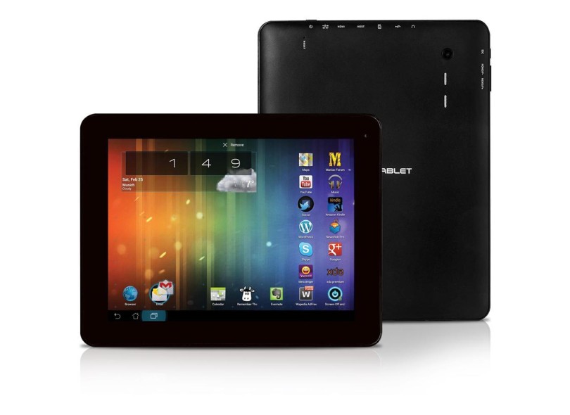 Tablet Space BR 8.0 GB LCD 9.7 " Android 4.0 (Ice Cream Sandwich) Tech Slim