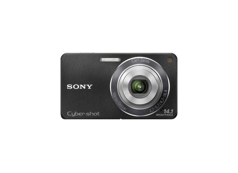 Câmera Digital Sony Cyber-Shot DSC-W350 14,1 mpx 45 MB