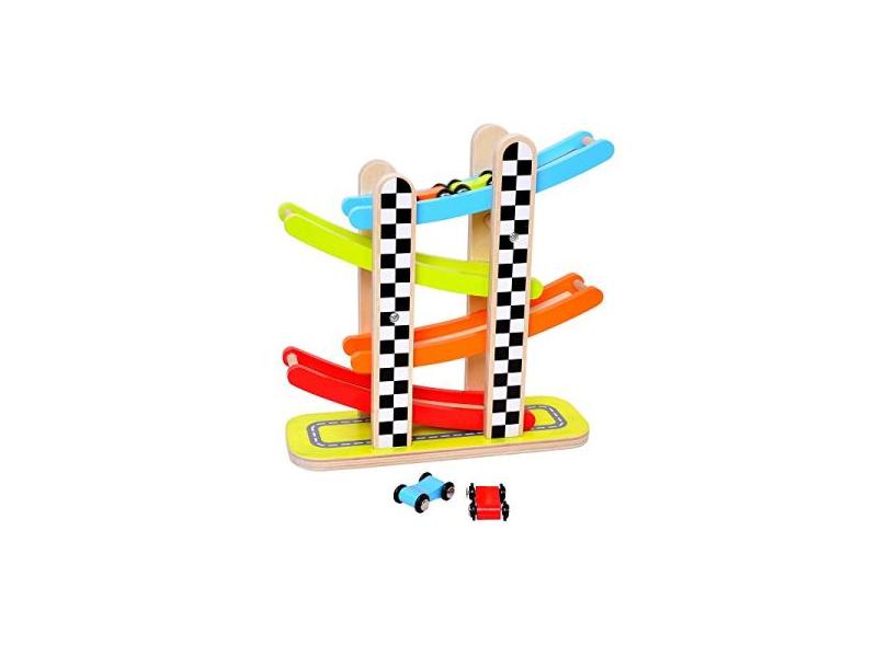 Jogo de Corrida com Pista de Madeira e Carrinhos de Fórmula 1 - Tooky Toy -  Casa do Brinquedo® Melhores Preços e Entrega Rápida
