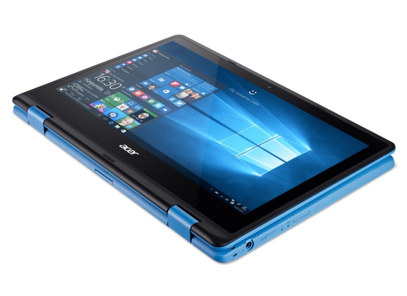 Notebook Conversível Acer Aspire R Intel Pentium N3710 4 GB de RAM 500 GB 11.6 " Touchscreen Windows 10 Home R3-131T-P7PY