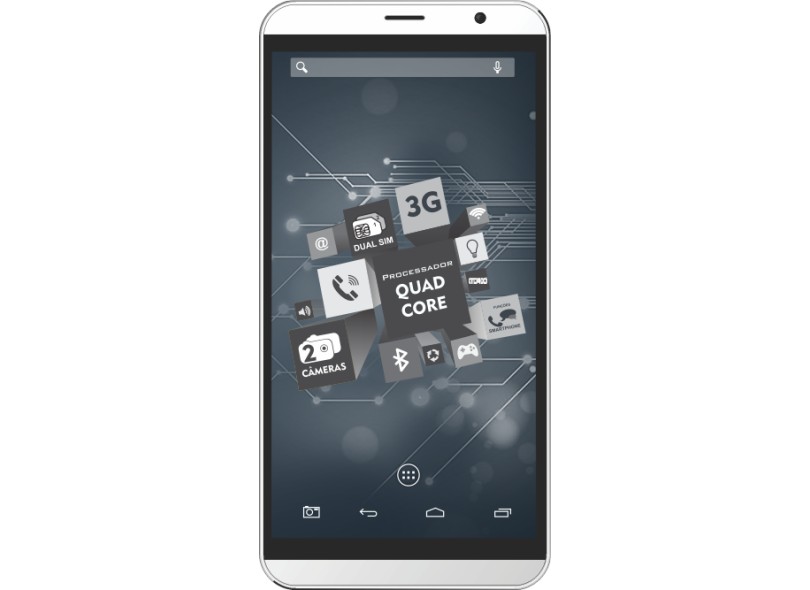 Tablet DL Eletrônicos 8.0 GB LCD 7 " Android 5.0 (Lollipop) TabPhone 700