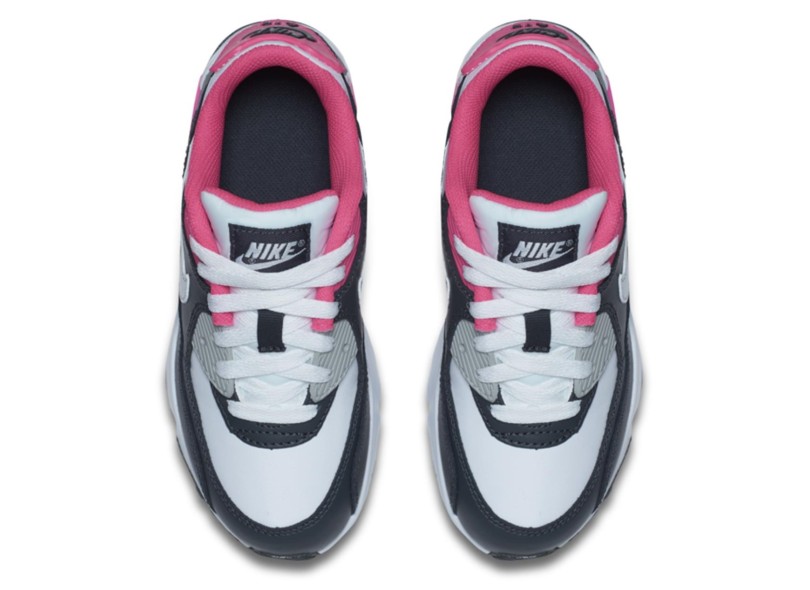 Tênis Nike Infantil (Menina) Casual Air Max 90 Leather